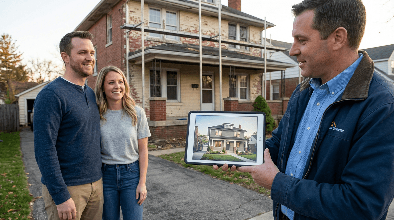 Enhance facade quotes with client visuals