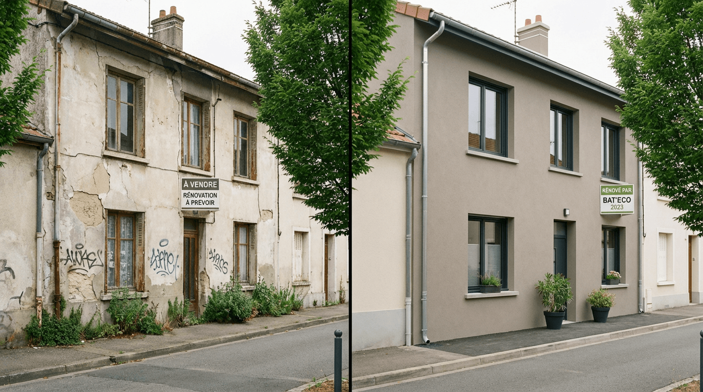 Visualize your facade renovation before construction